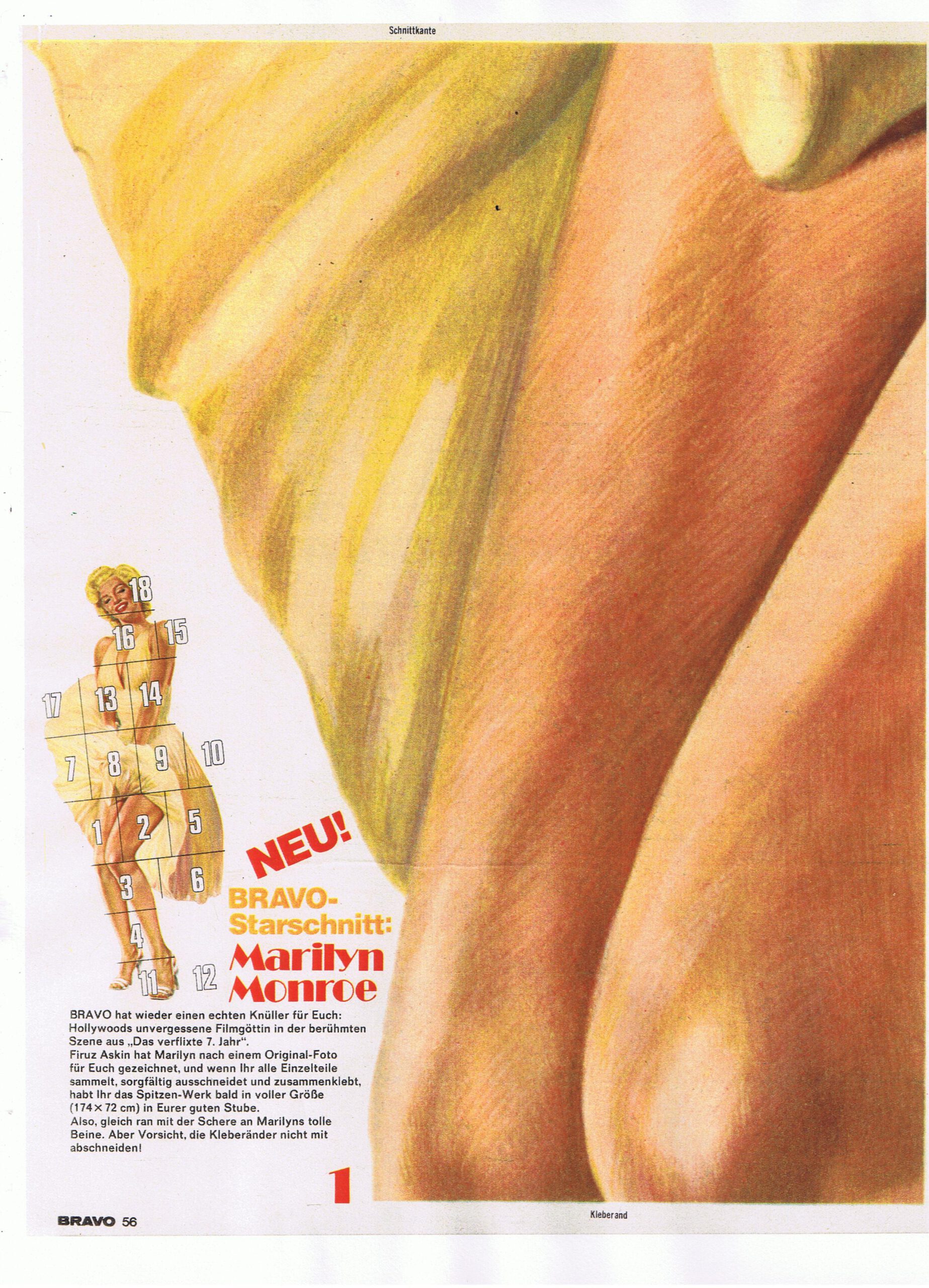 Bravo: Erstausgabe mit Marilyn