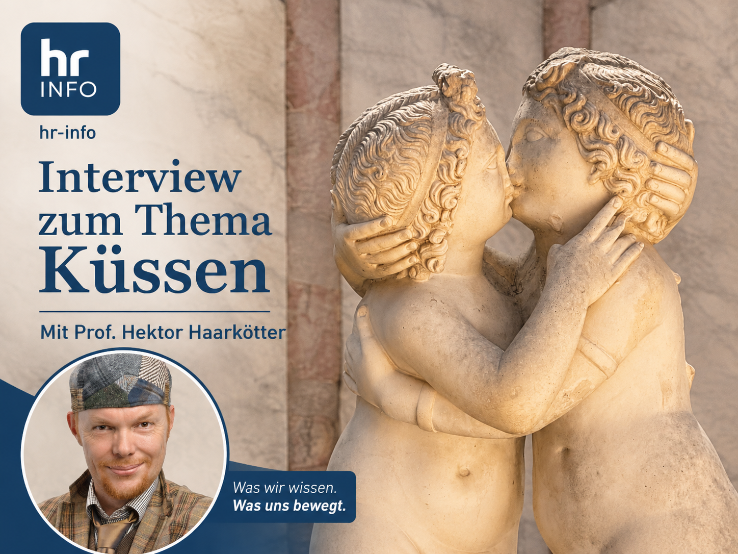 HR-Interview zum Thema Küssen