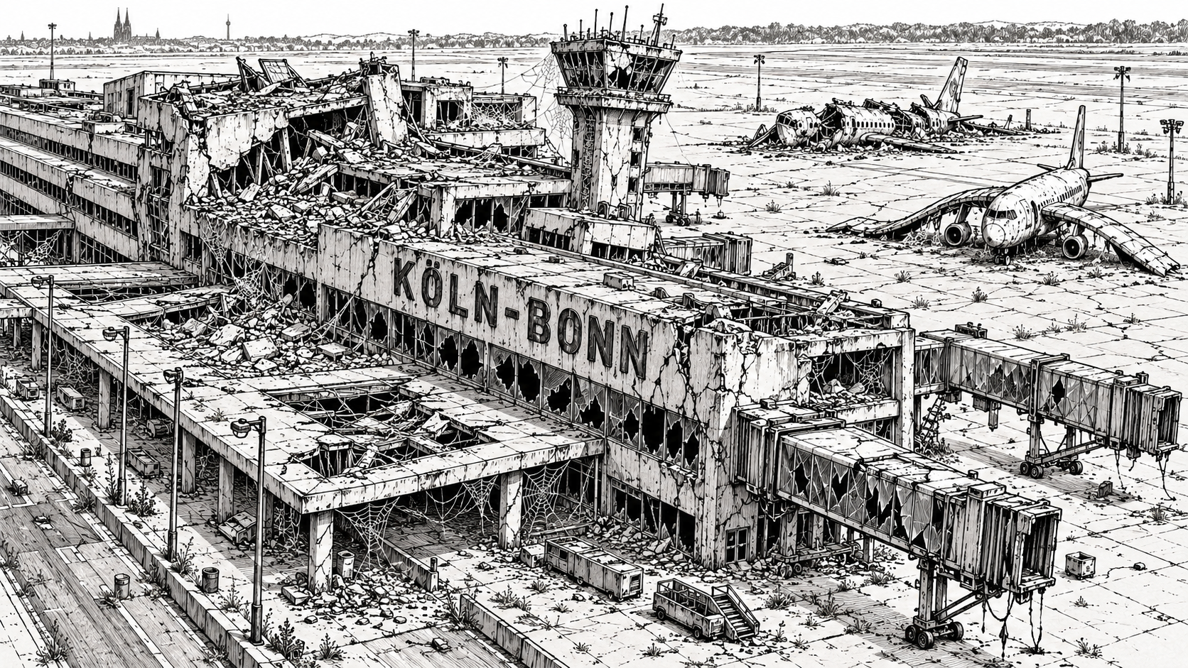 Auf Köln fliegen? Naja